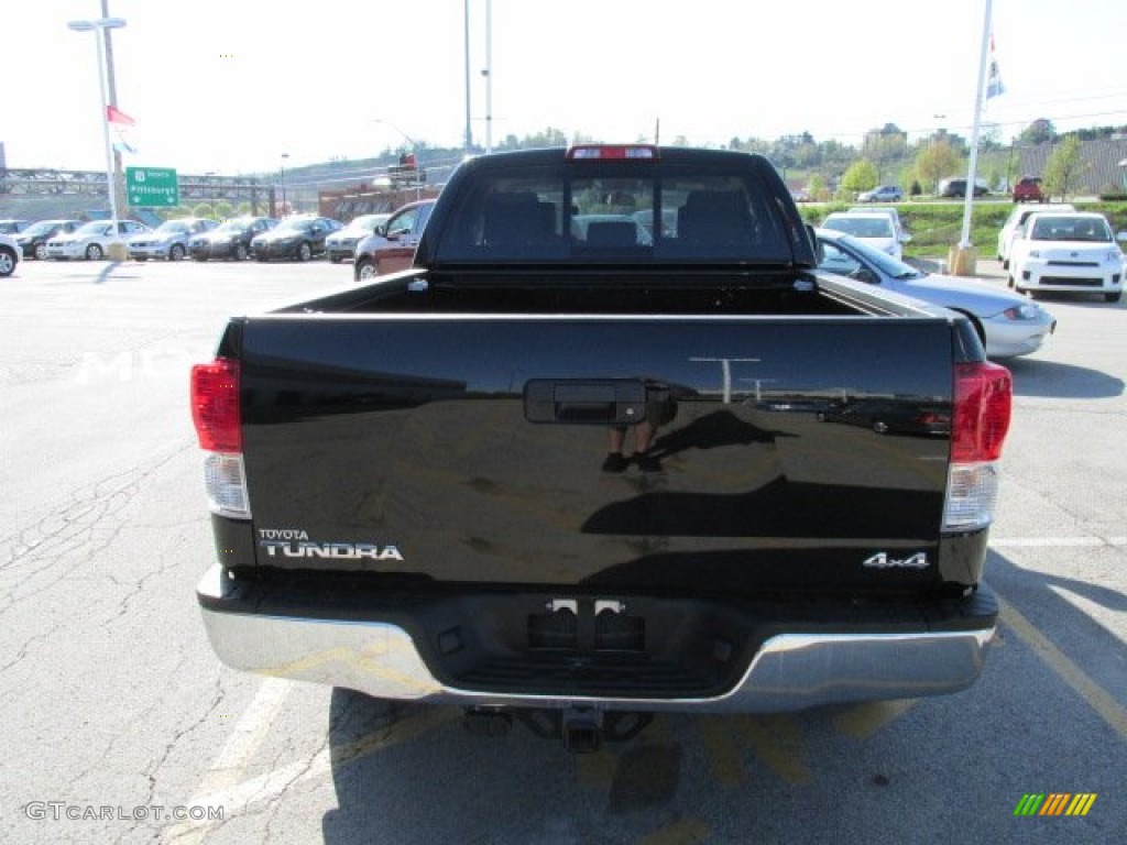 2011 Tundra SR5 Double Cab 4x4 - Black / Sand Beige photo #7