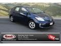 2013 Nautical Blue Metallic Toyota Prius Three Hybrid  photo #1