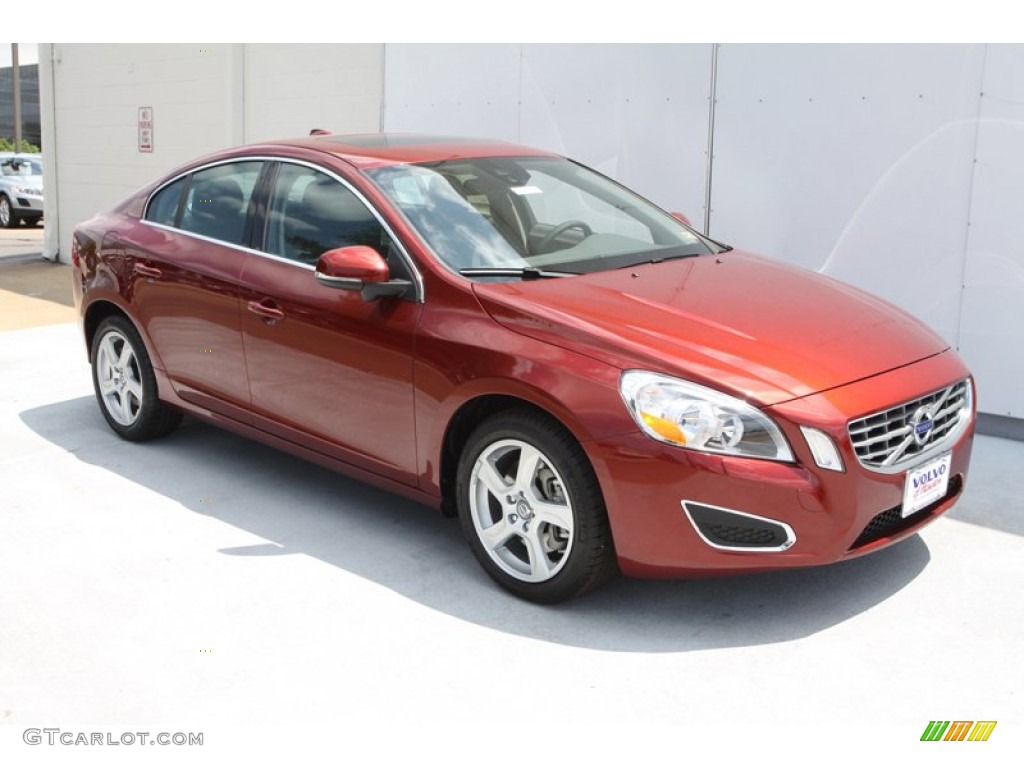 Flamenco Red Metallic 2013 Volvo S60 T5 Exterior Photo #80516566