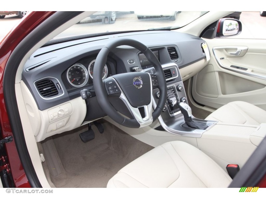 Soft Beige Interior 2013 Volvo S60 T5 Photo #80516828