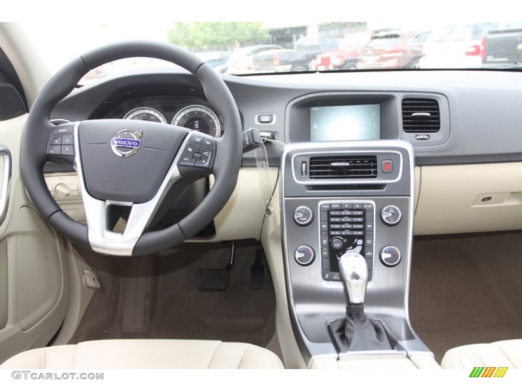 2013 Volvo S60 T5 Soft Beige Dashboard Photo #80516872