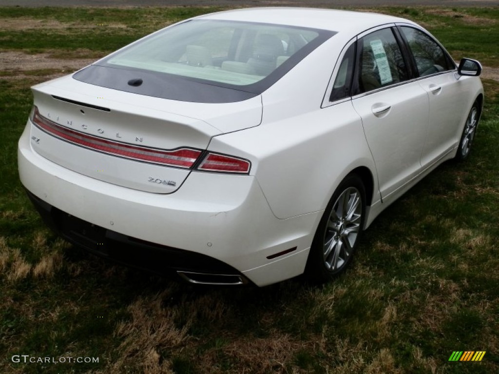 White Platinum 2013 Lincoln MKZ 2.0L EcoBoost AWD Exterior Photo #80516963