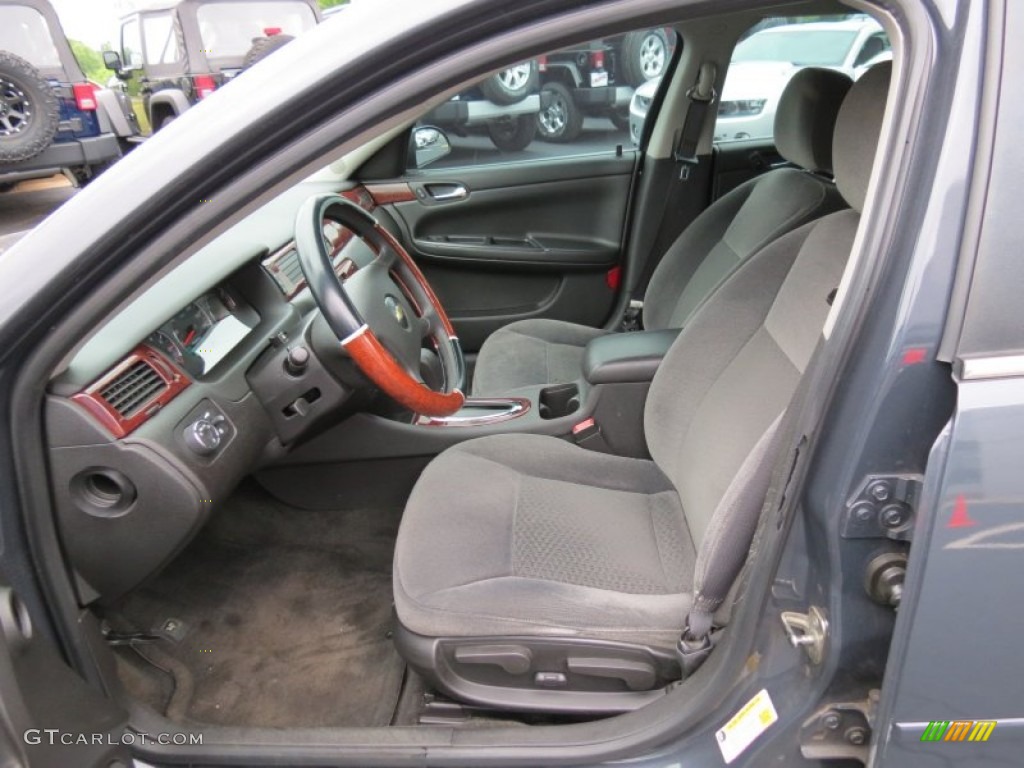 Ebony Interior 2009 Chevrolet Impala LT Photo #80517562