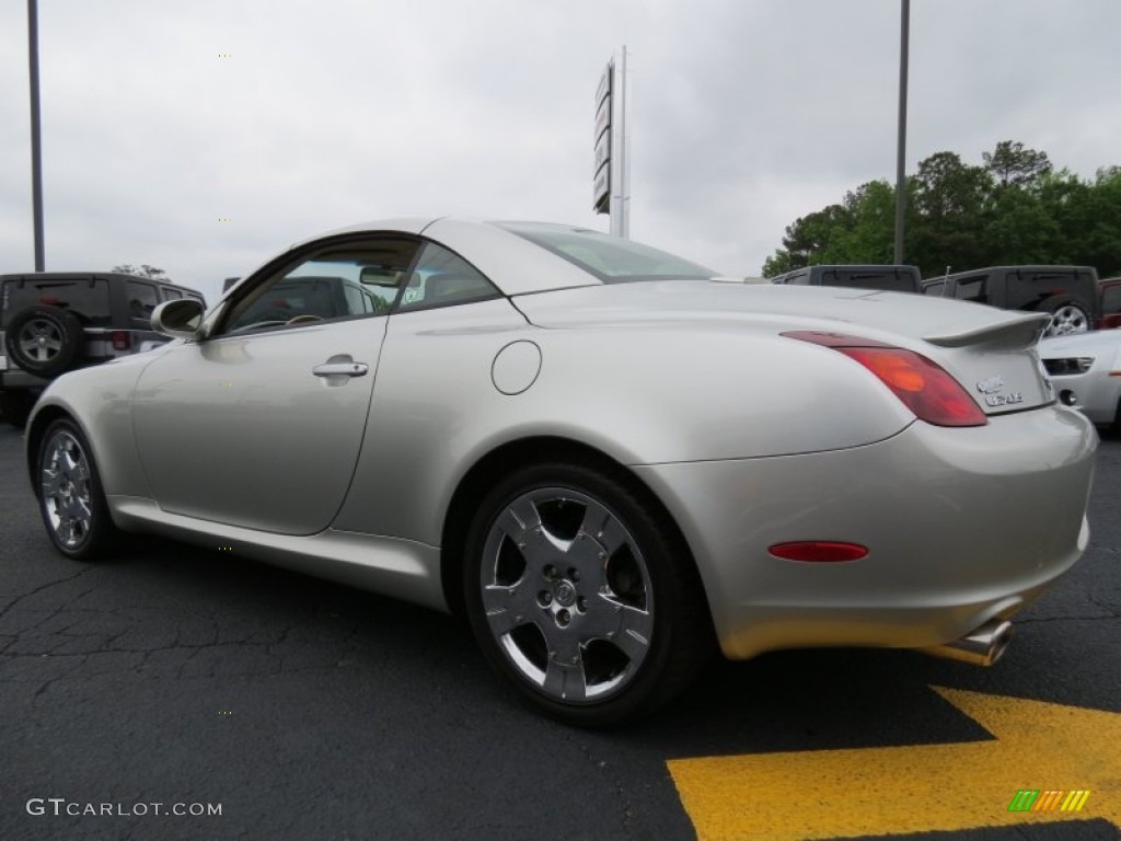 2003 SC 430 - Millennium Silver Metallic / Ecru Beige photo #19