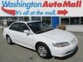 2001 Taffeta White Honda Accord EX V6 Sedan  photo #1