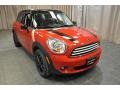 2013 Blazing Red Mini Cooper Countryman  photo #4