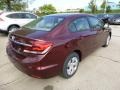 Crimson Red Pearl - Civic LX Sedan Photo No. 3