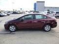 Crimson Red Pearl - Civic LX Sedan Photo No. 6