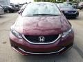 Crimson Red Pearl - Civic LX Sedan Photo No. 8