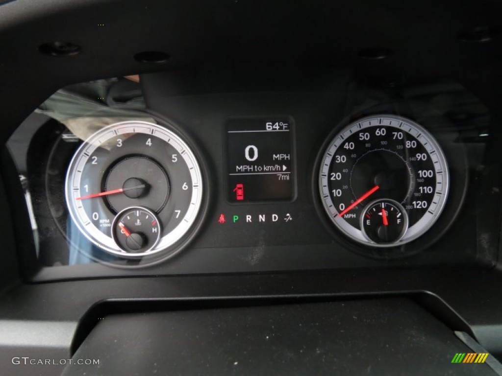 2013 Ram 1500 Express Crew Cab Gauges Photo #80521390