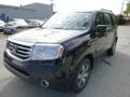 2013 Crystal Black Pearl Honda Pilot Touring 4WD  photo #7