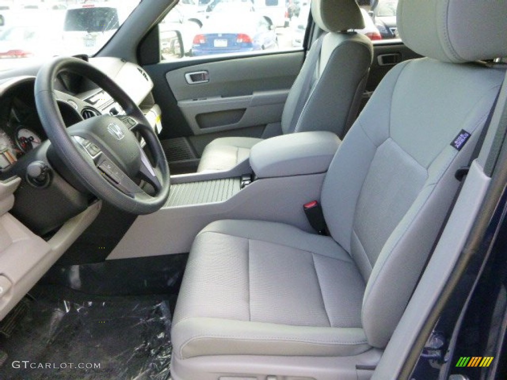 Gray Interior 2013 Honda Pilot EX 4WD Photo #80522575