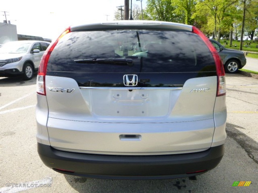 2013 CR-V EX AWD - Alabaster Silver Metallic / Black photo #4