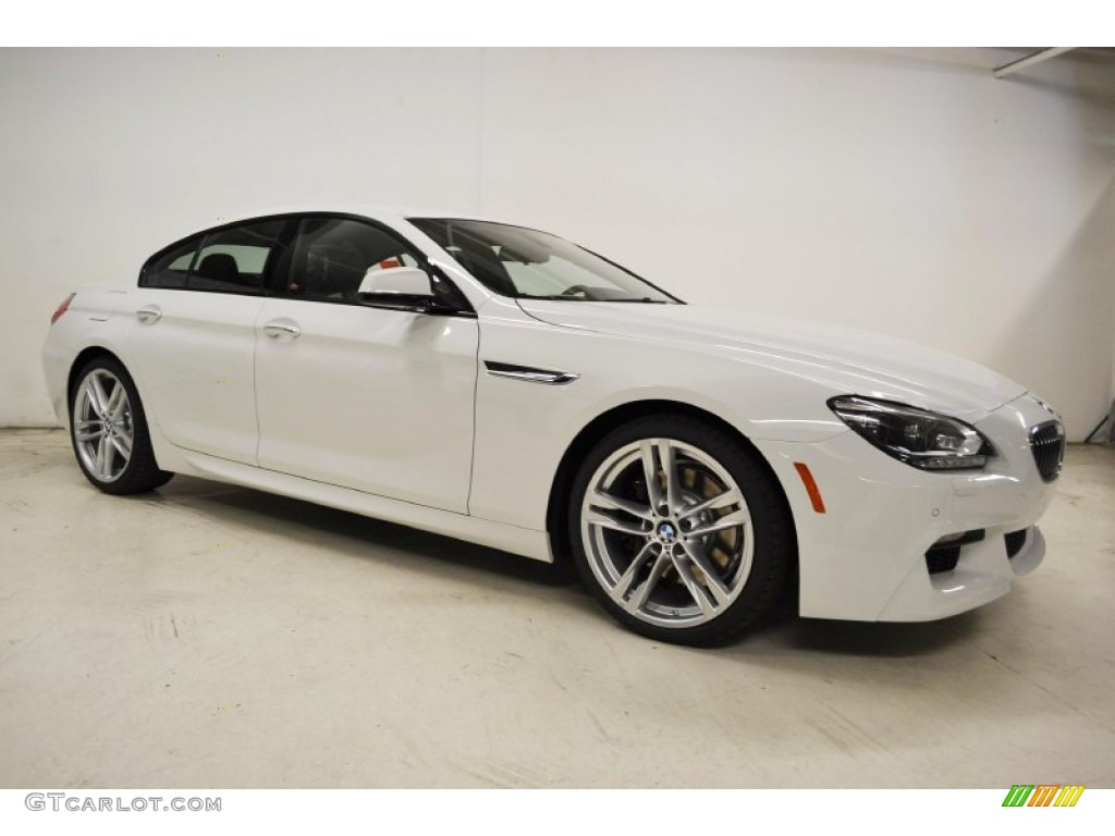 Alpine White 2014 BMW 6 Series 640i Gran Coupe Exterior Photo #80523754