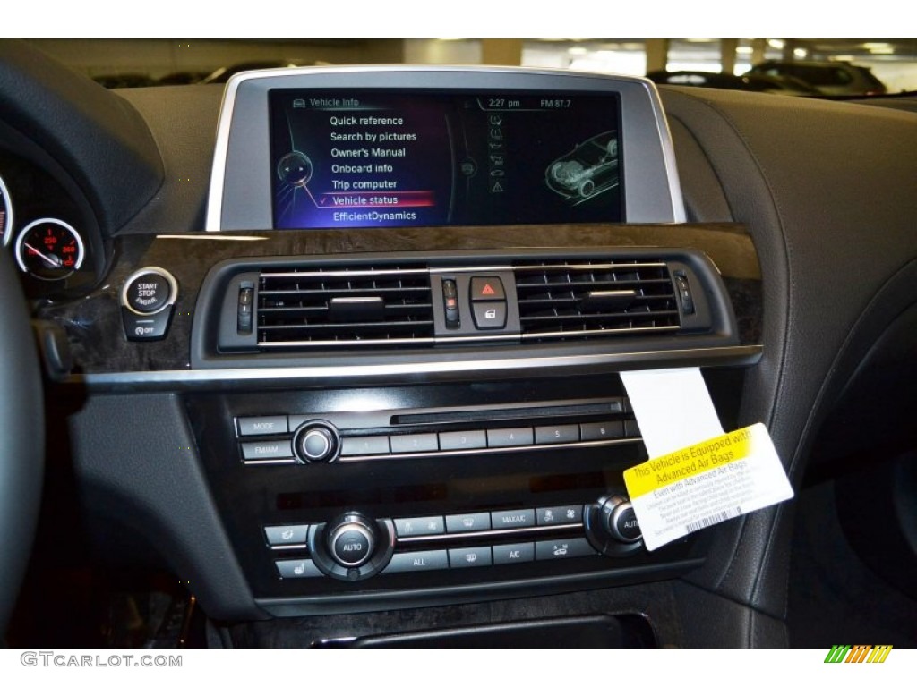 2014 BMW 6 Series 640i Gran Coupe Controls Photo #80523886