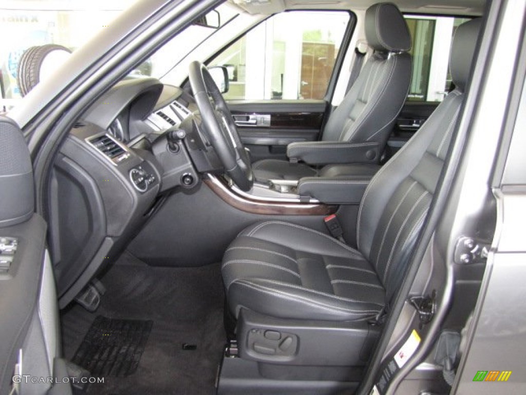 Ebony/Ebony Interior 2011 Land Rover Range Rover Sport Supercharged Photo #80523925