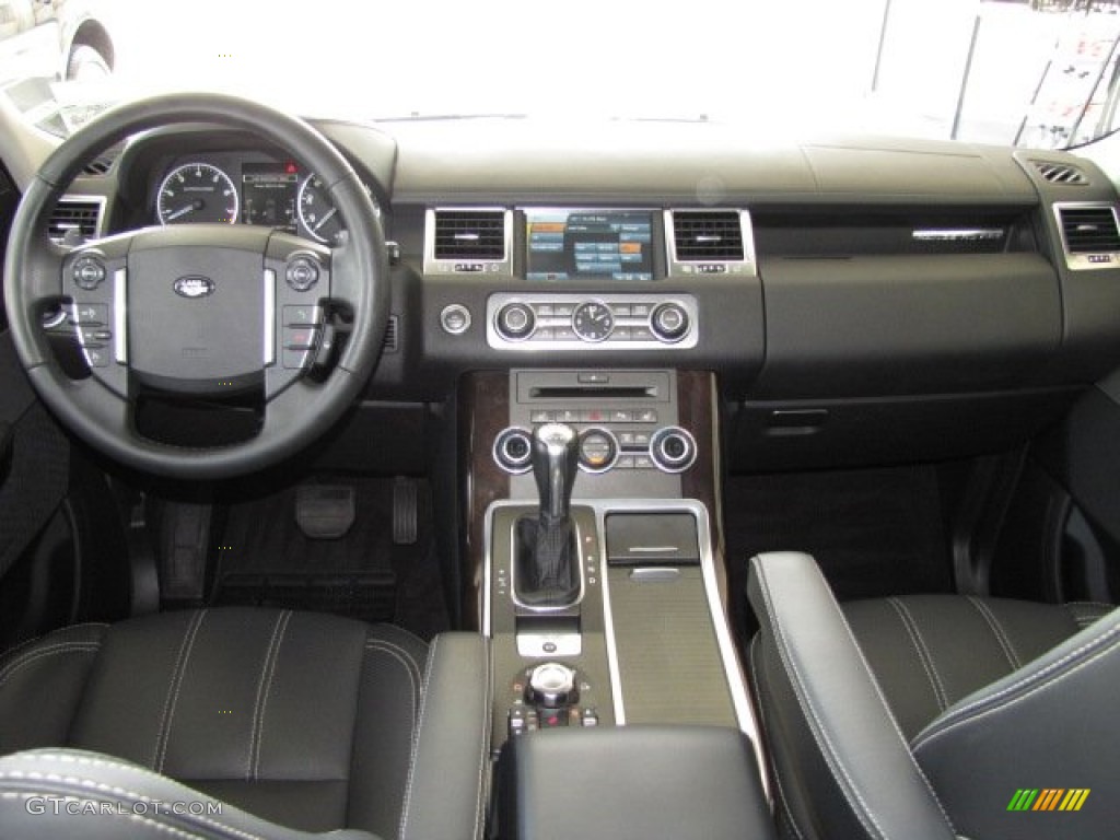 2011 Land Rover Range Rover Sport Supercharged Ebony/Ebony Dashboard Photo #80523942