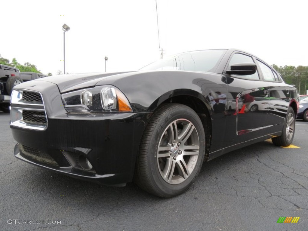 Pitch Black 2013 Dodge Charger Police Exterior Photo #80524014