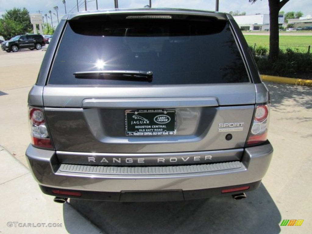 2011 Range Rover Sport Supercharged - Stornoway Grey Metallic / Ebony/Ebony photo #9