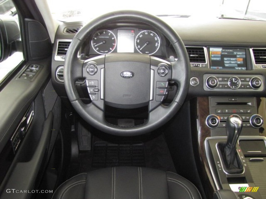 2011 Land Rover Range Rover Sport Supercharged Ebony/Ebony Dashboard Photo #80524159