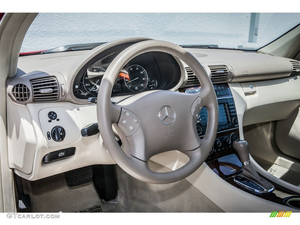 2005 Mercedes-Benz C 320 Sedan Stone Dashboard Photo #80524362