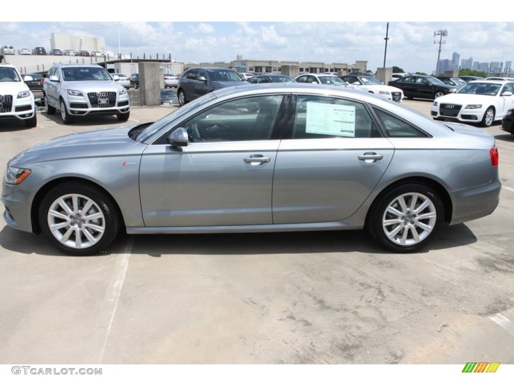 Quartz Gray Metallic 2012 Audi A6 3.0T quattro Sedan Exterior Photo #80524455