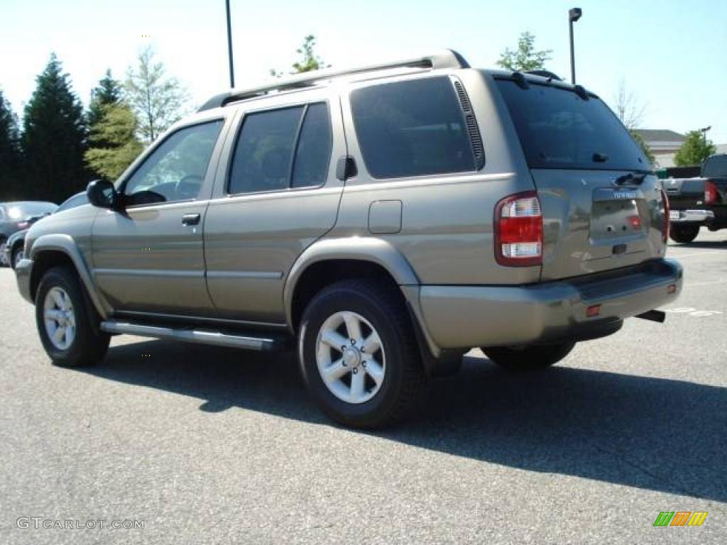 2003 Pathfinder SE 4x4 - Polished Pewter Metallic / Charcoal photo #2