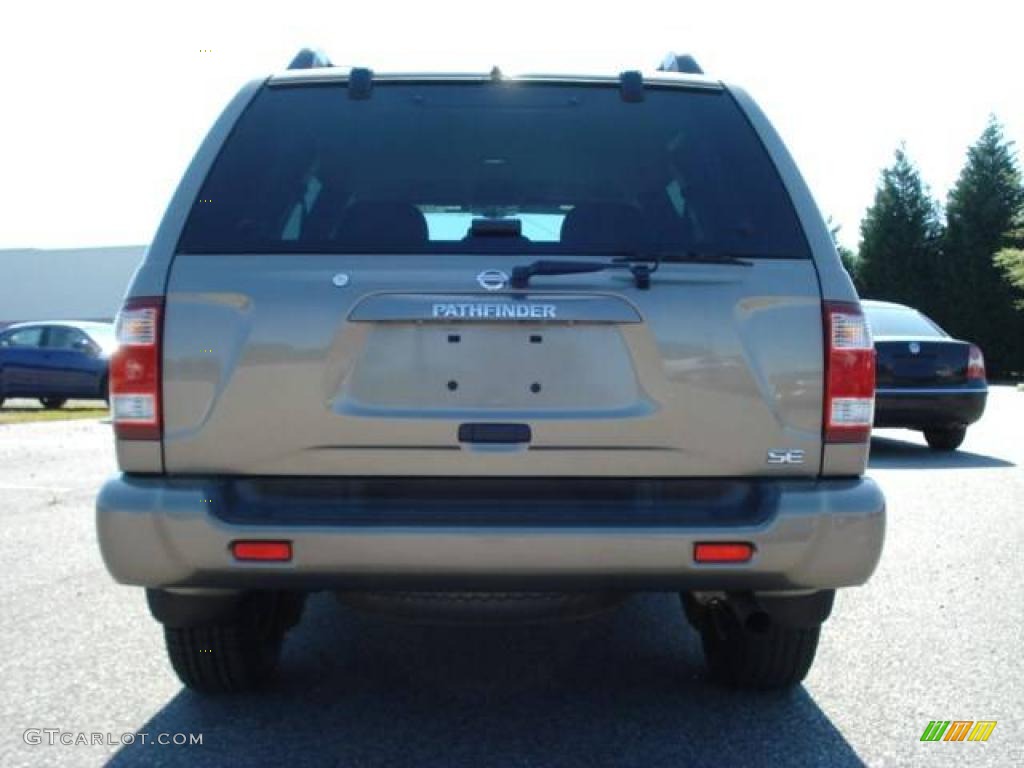 2003 Pathfinder SE 4x4 - Polished Pewter Metallic / Charcoal photo #3