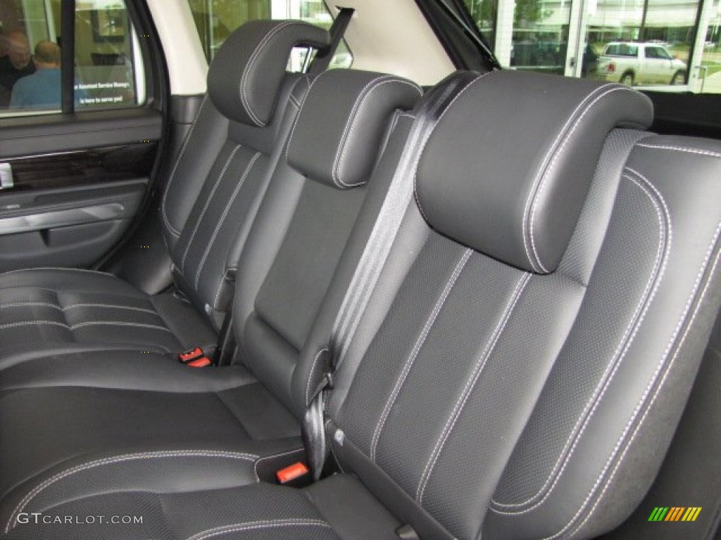 2011 Land Rover Range Rover Sport Supercharged Rear Seat Photo #80524562