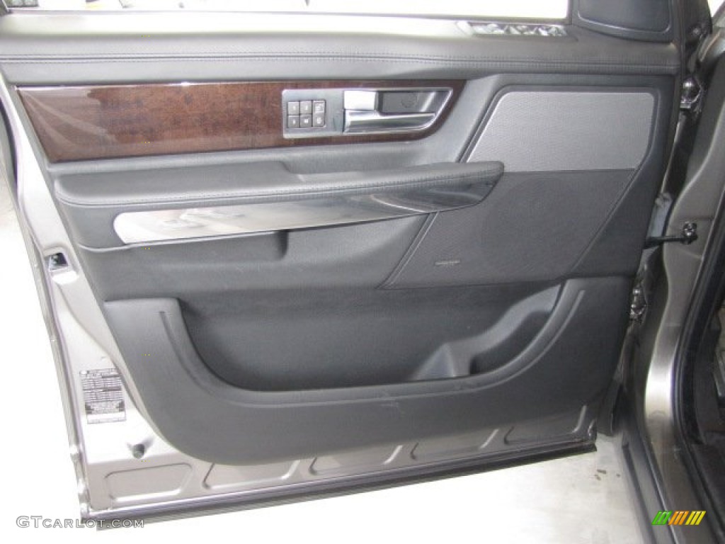 2011 Land Rover Range Rover Sport Supercharged Ebony/Ebony Door Panel Photo #80524889