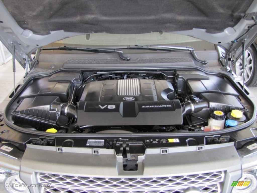2011 Land Rover Range Rover Sport Supercharged 5.0 Liter Supercharged GDI DOHC 32-Valve DIVCT V8 Engine Photo #80525035