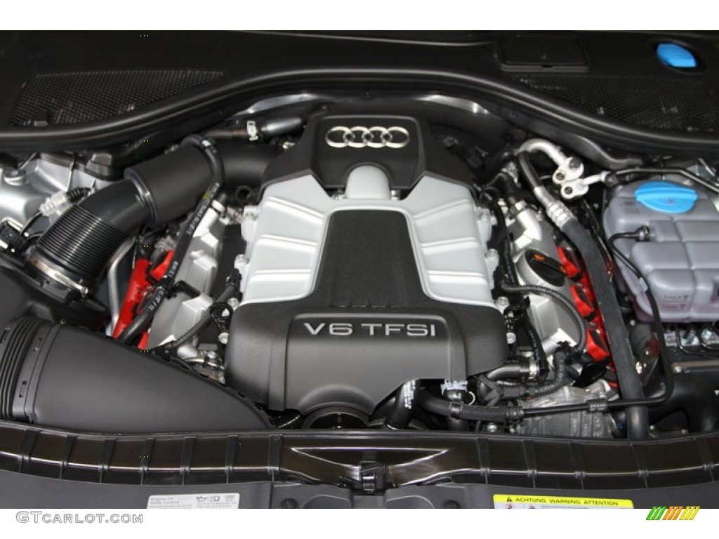 2012 Audi A6 3.0T quattro Sedan 3.0 Liter FSI Supercharged DOHC 24-Valve VVT V6 Engine Photo #80525047