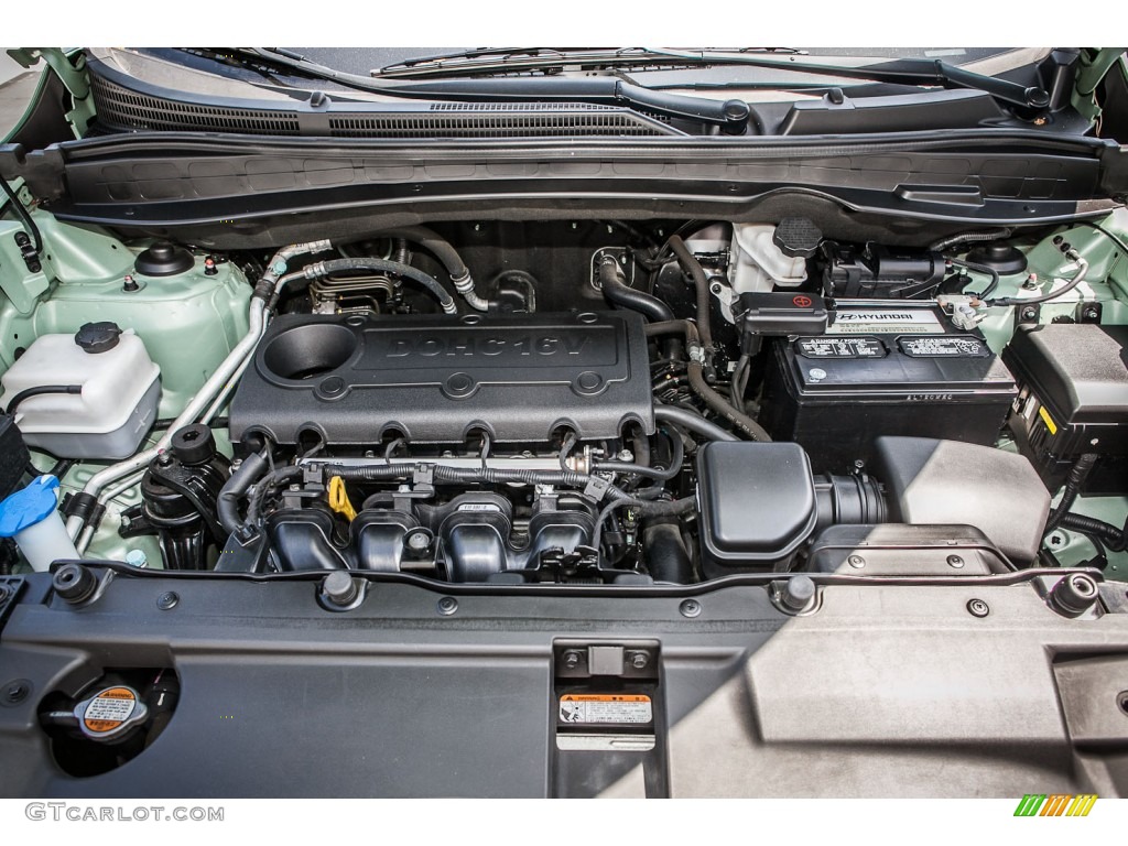 2010 Hyundai Tucson Limited AWD 2.4 Liter DOHC 16-Valve CVVT 4 Cylinder Engine Photo #80525239