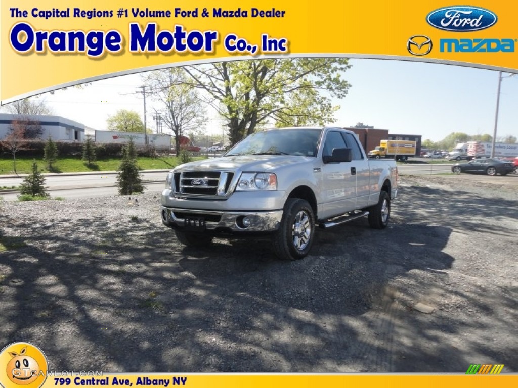 Silver Metallic Ford F150