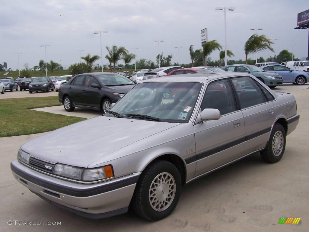 1990 626 LX - Winning Silver Metallic / Dark Gray photo #7