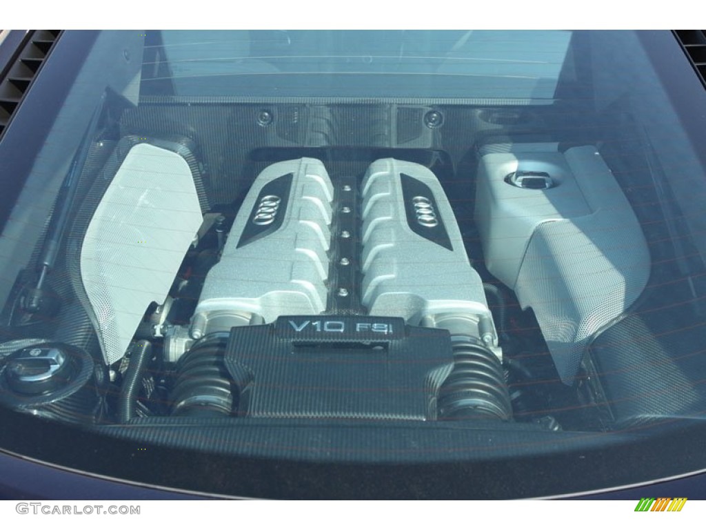 2012 Audi R8 5.2 FSI quattro 5.2 Liter FSI DOHC 40-Valve VVT V10 Engine Photo #80526000