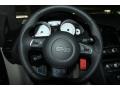 Limestone Gray 2012 Audi R8 5.2 FSI quattro Steering Wheel