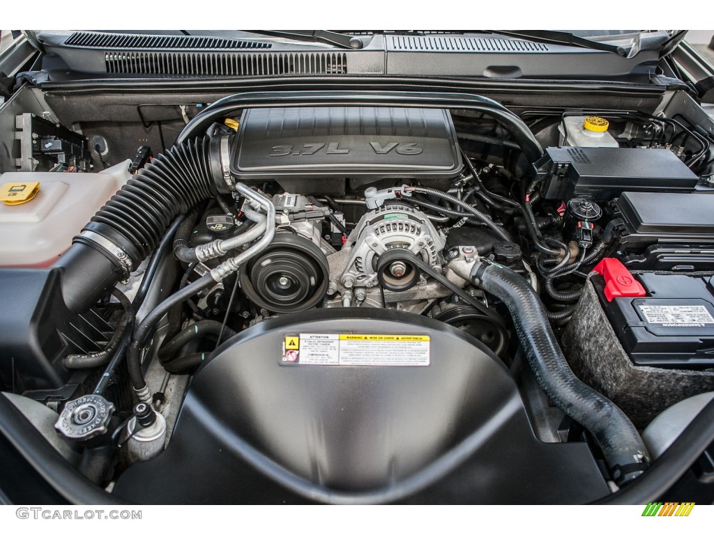 2010 Jeep Grand Cherokee Laredo 3.7 Liter SOHC 12-Valve V6 Engine Photo #80526520