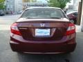 Crimson Pearl - Civic LX Sedan Photo No. 5