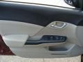 Crimson Pearl - Civic LX Sedan Photo No. 6
