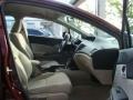 Crimson Pearl - Civic LX Sedan Photo No. 8