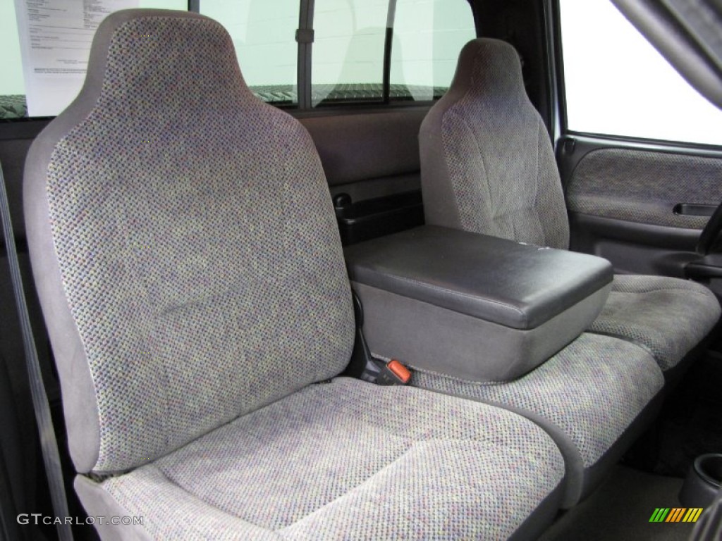 Mist Gray Interior 2000 Dodge Ram 1500 Sport Regular Cab 4x4 Photo #80527434