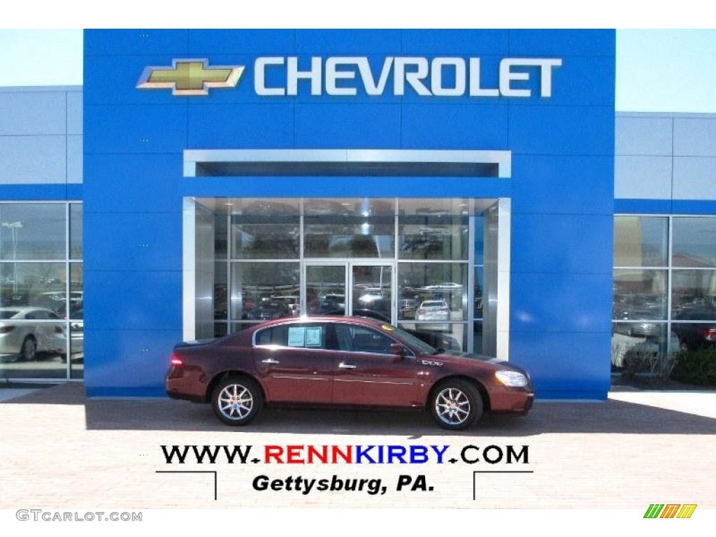 Dark Garnet Red Metallic Buick Lucerne