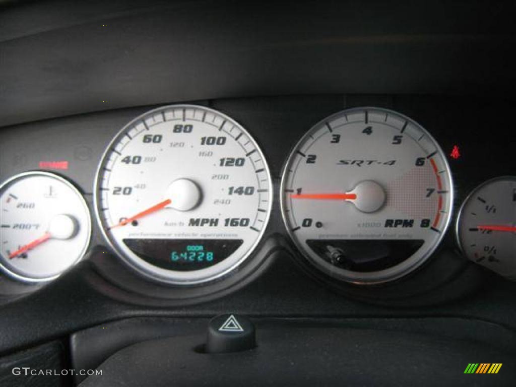 2003 Neon SRT-4 - Solar Yellow / Dark Slate Gray photo #14