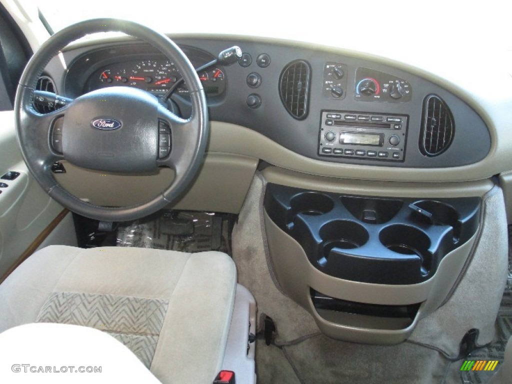 2008 Ford E Series Van E150 Passenger Conversion Medium Pebble Dashboard Photo #80530497