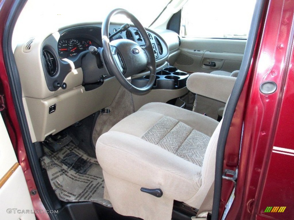 Medium Pebble Interior 2008 Ford E Series Van E150 Passenger Conversion Photo #80530657