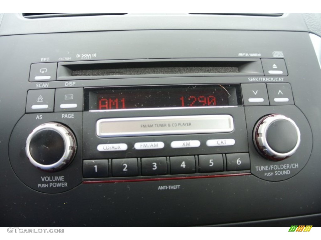 2007 SX4 AWD - Silky Silver Metallic / Black photo #11