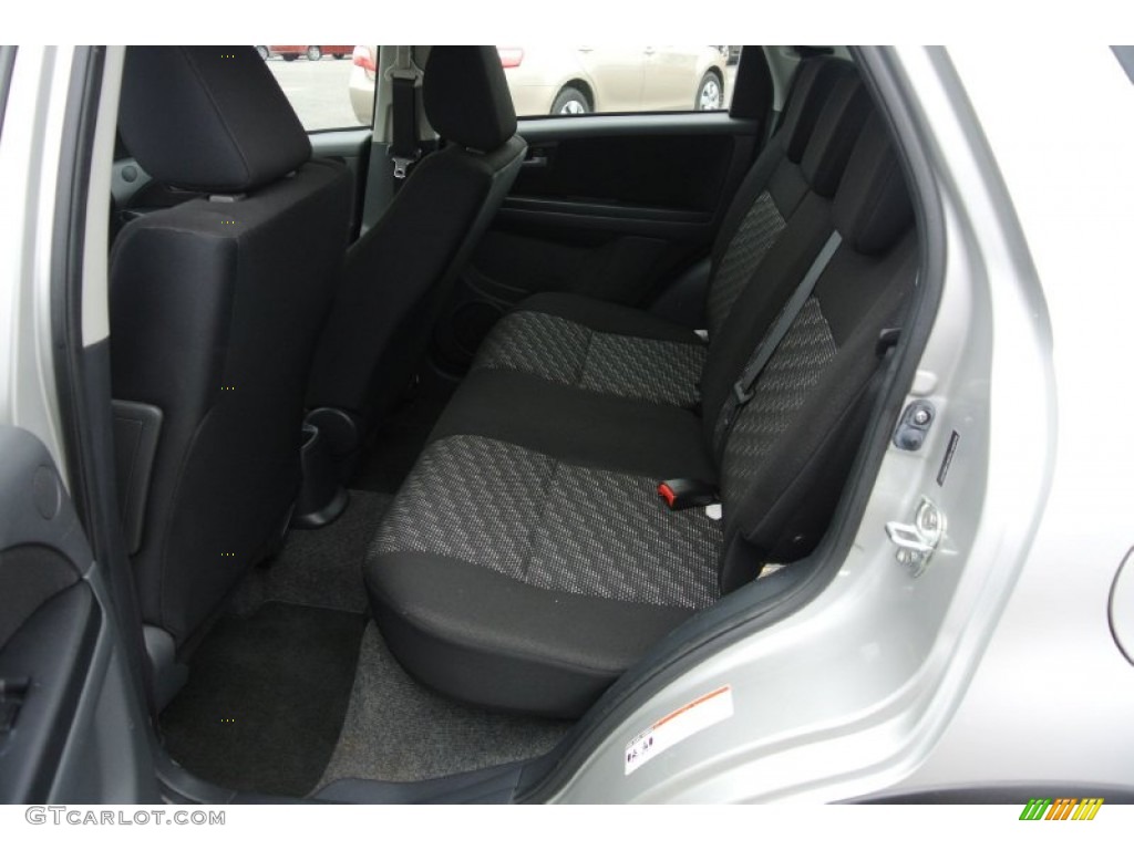 2007 SX4 AWD - Silky Silver Metallic / Black photo #13