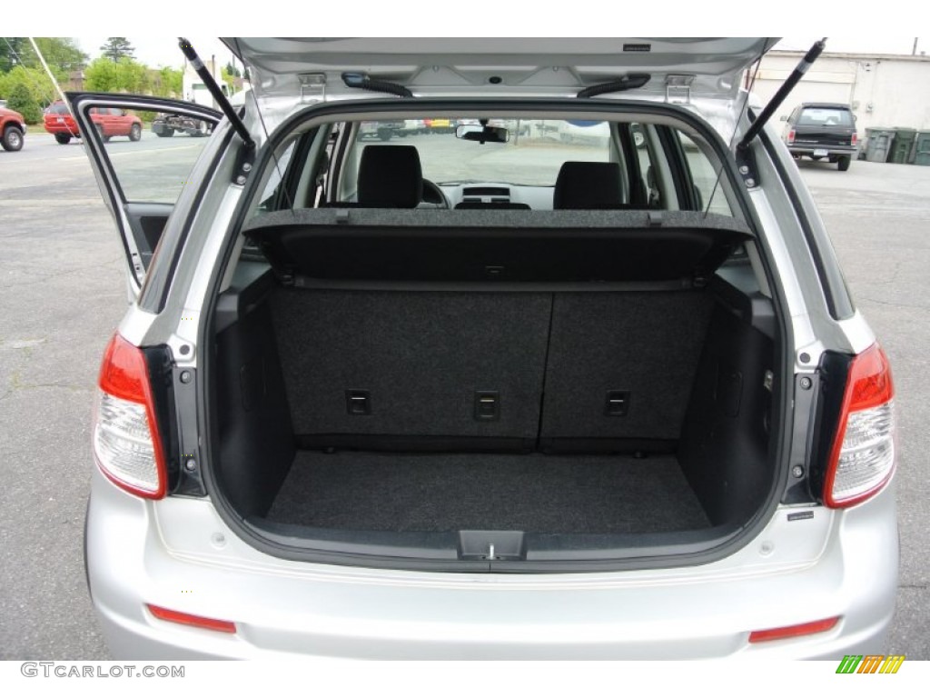 2007 SX4 AWD - Silky Silver Metallic / Black photo #15