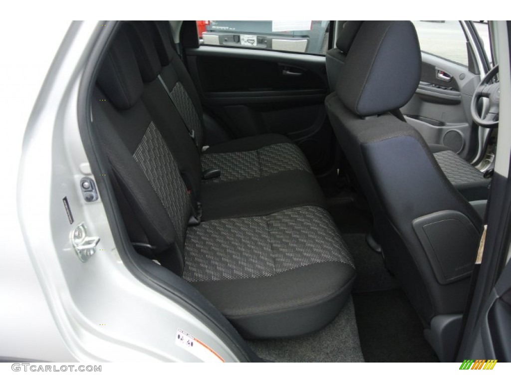 2007 SX4 AWD - Silky Silver Metallic / Black photo #16